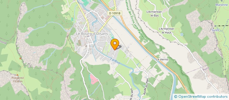 localisation de l'entreprise ENTREPRISE INDIVIDUELLE EN INDIVISION  LES DEUX ALPES