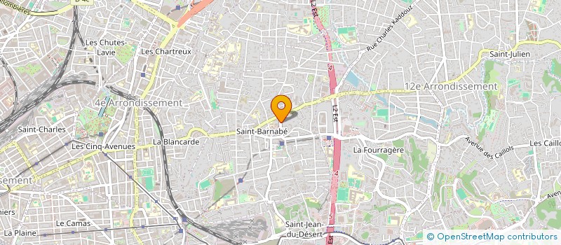 localisation de l'entreprise ENTREPRISE INFORMATIQUE AIRCO à MARSEILLE 12EME