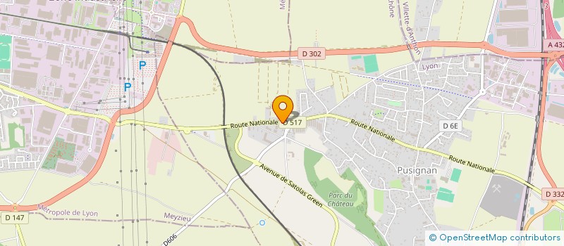 localisation de l'entreprise ENTREPRISE J BURLINCHON ET FILS à PUSIGNAN