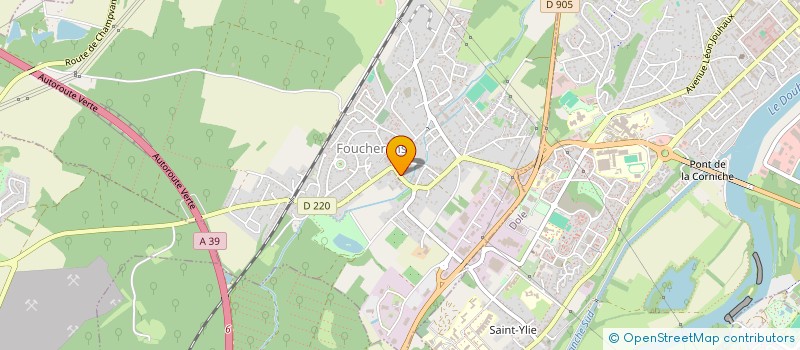 localisation de l'entreprise ENTREPRISE JAM'S à FOUCHERANS