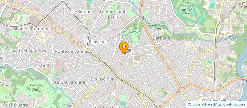 localisation de l'entreprise ENTREPRISE JAMAL LAMBACH à NANTES