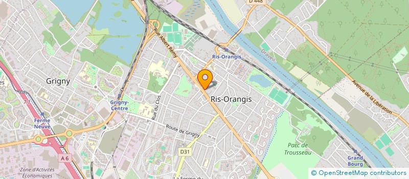 localisation de l'entreprise ENTREPRISE JCT DE BARROS à RIS-ORANGIS