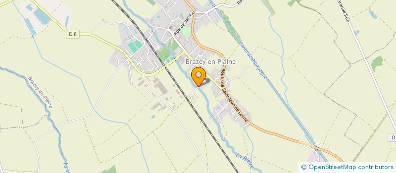 localisation de l'entreprise ENTREPRISE JEAMPIERRE à BRAZEY-EN-PLAINE