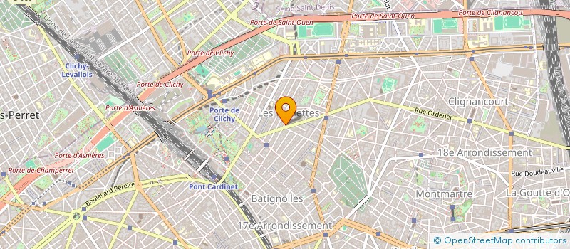 localisation de l'entreprise ENTREPRISE JEAN BAGNIS à PARIS