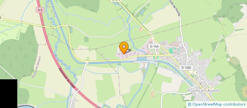 localisation de l'entreprise ENTREPRISE JEAN BONIN à CREANCEY