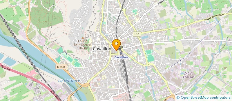 localisation de l'entreprise ENTREPRISE JEAN DE PHILIPPE ET COMPAGNIE  CAVAILLON