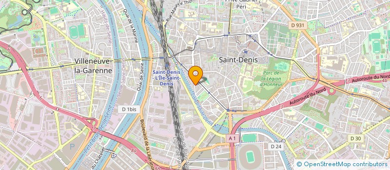 localisation de l'entreprise ENTREPRISE JEMEL à SAINT-DENIS
