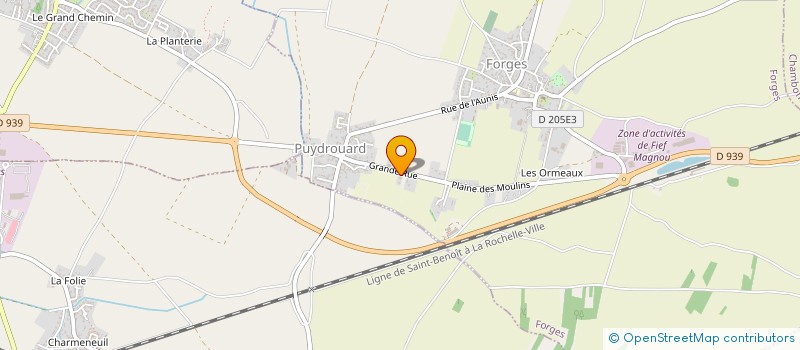 localisation de l'entreprise ENTREPRISE JOUSSELIN ET FILS  ARDILLIERES