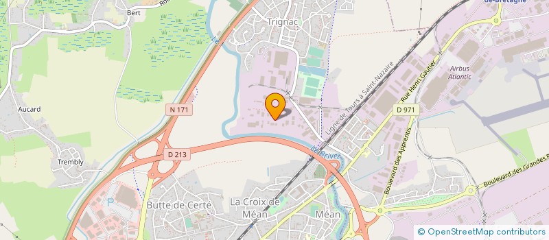 localisation de l'entreprise ENTREPRISE JUDIC à TRIGNAC