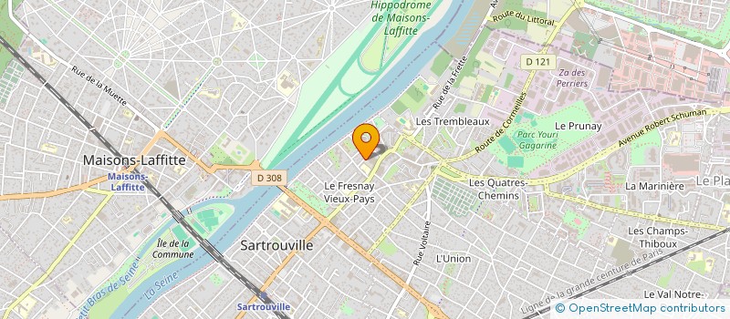 localisation de l'entreprise ENTREPRISE JUNYA à SARTROUVILLE