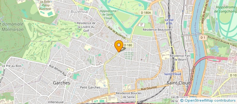 localisation de l'entreprise ENTREPRISE KASPARIAN à GARCHES