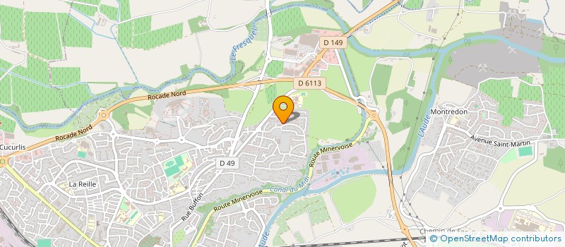 localisation de l'entreprise ENTREPRISE KHIMOUM ET MEKANTAR à CARCASSONNE