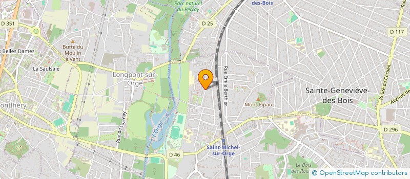 localisation de l'entreprise ENTREPRISE KSN  SAINT-MICHEL-SUR-ORGE