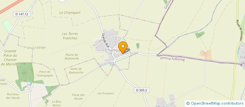 localisation de l'entreprise ENTREPRISE LA FORET MACONNERIE à GOUSSAINVILLE