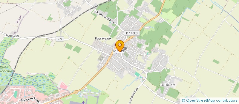 localisation de l'entreprise ENTREPRISE LABROUSSE MENARD à MEDIS