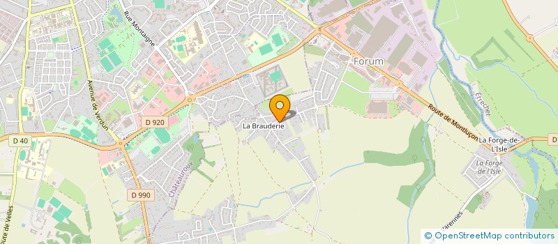 localisation de l'entreprise ENTREPRISE LACOTTE à LE POINCONNET