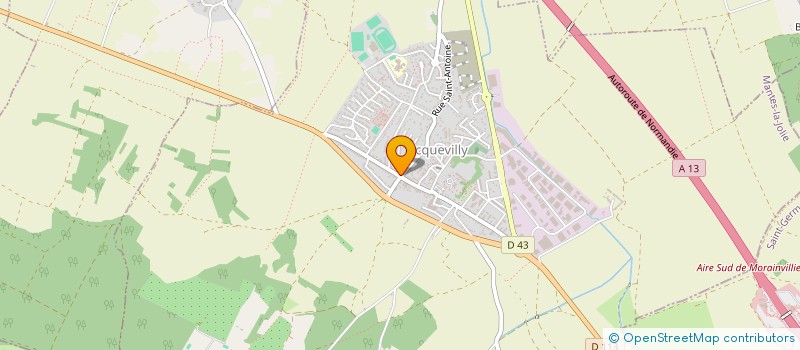 localisation de l'entreprise ENTREPRISE LAFARGUE  ECQUEVILLY