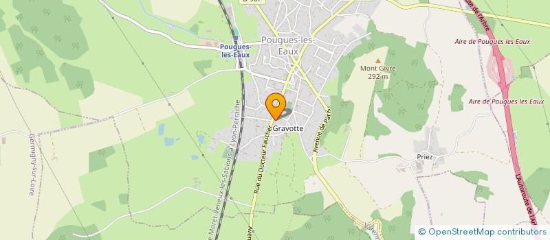 localisation de l'entreprise ENTREPRISE LAMOTTE BENOIT à POUGUES-LES-EAUX