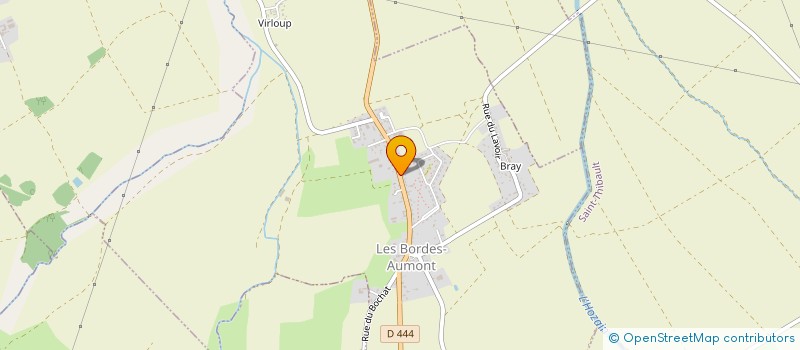 localisation de l'entreprise ENTREPRISE LARCIER ET FILS à LES BORDES-AUMONT