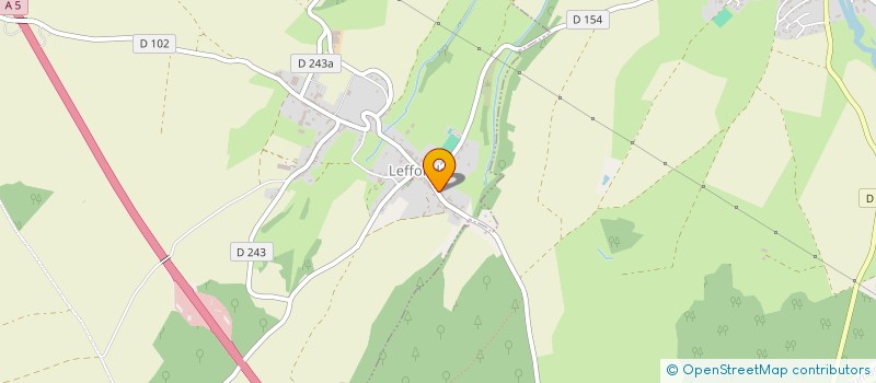 localisation de l'entreprise ENTREPRISE LAUPER à LEFFONDS