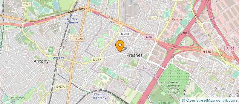 localisation de l'entreprise ENTREPRISE LAURENT  FRESNES