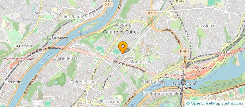 localisation de l'entreprise ENTREPRISE LAURENT PERROT EURL à CALUIRE-ET-CUIRE