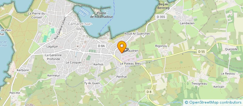 localisation de l'entreprise ENTREPRISE LE BRETTON-GENDRON à CAMARET-SUR-MER