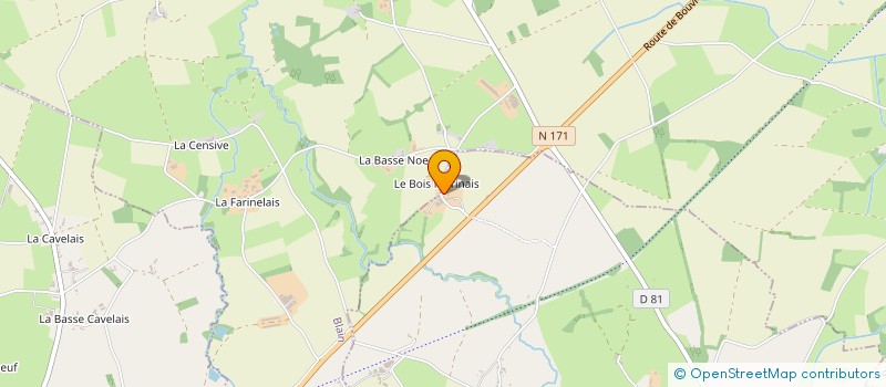 localisation de l'entreprise ENTREPRISE LE DAMANY à FAY-DE-BRETAGNE