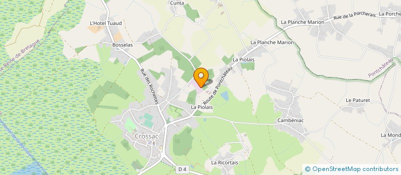 localisation de l'entreprise ENTREPRISE LE LIMANTOUR  CROSSAC