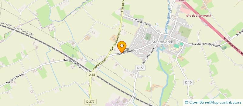 localisation de l'entreprise ENTREPRISE LEBLEU à STEENWERCK