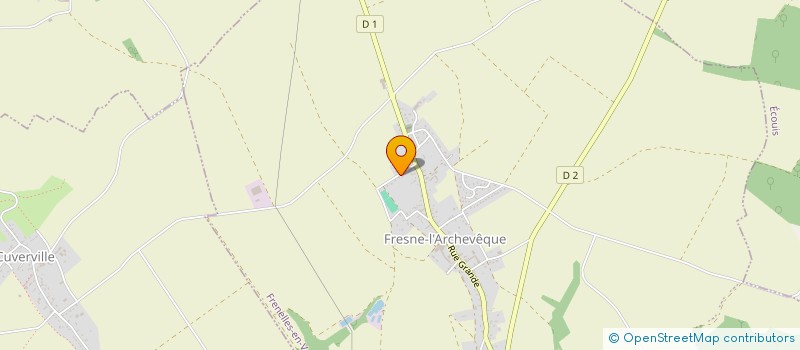 localisation de l'entreprise ENTREPRISE LECOEUR à CUVERVILLE