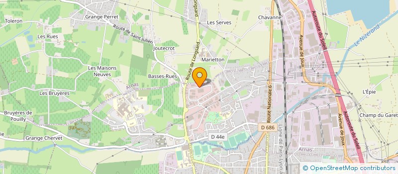 localisation de l'entreprise ENTREPRISE LEFORT à GLEIZE