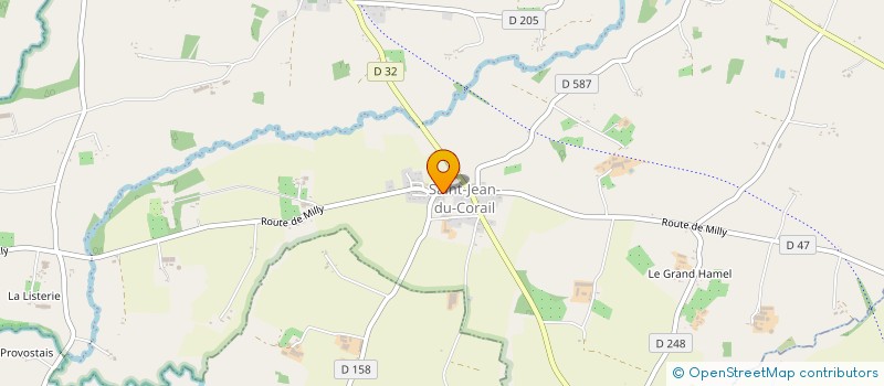 localisation de l'entreprise ENTREPRISE LEMAITRE à MORTAIN-BOCAGE
