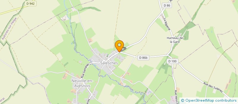 localisation de l'entreprise ENTREPRISE LEPEZ à SALESCHES