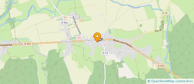 localisation de l'entreprise ENTREPRISE LEQUE  VILLERS-FARLAY