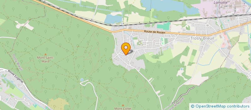 localisation de l'entreprise ENTREPRISE LEROY AURELIEN  COULOISY