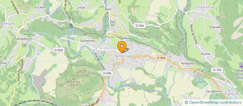 localisation de l'entreprise ENTREPRISE LESEIGNEUR  ARTEMARE