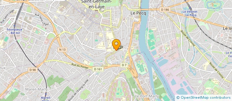 localisation de l'entreprise ENTREPRISE LEUR  LE PECQ