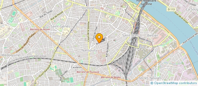 localisation de l'entreprise ENTREPRISE LEVRAULT  BORDEAUX