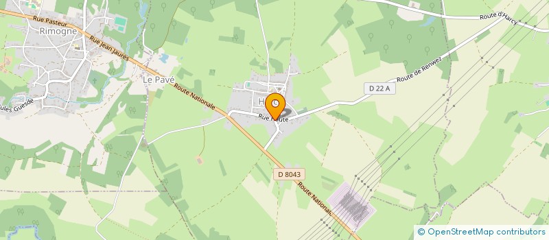 localisation de l'entreprise ENTREPRISE LIGNATOR  AUVILLERS-LES-FORGES