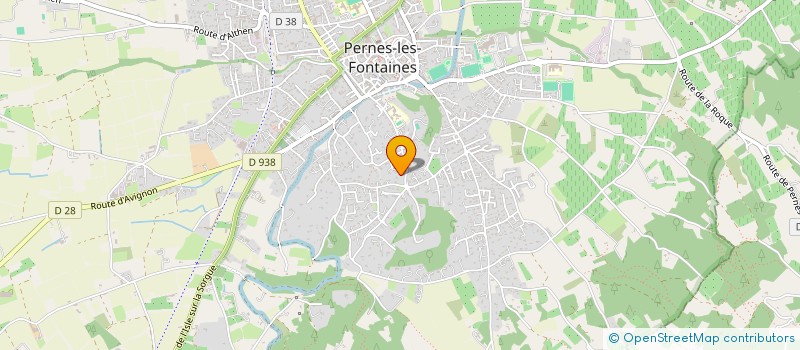 localisation de l'entreprise ENTREPRISE LLOUBIE FRERES  PERNES-LES-FONTAINES