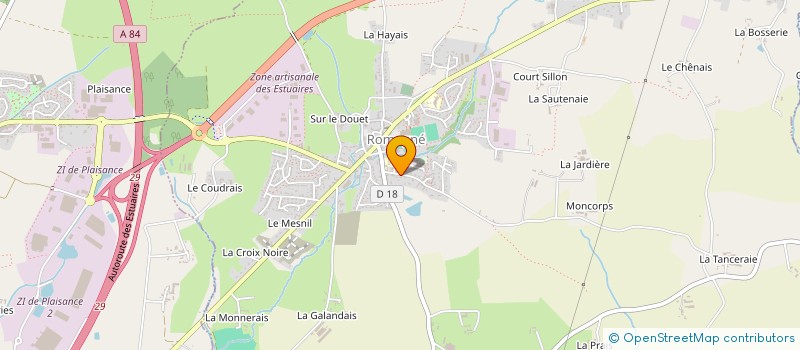 localisation de l'entreprise ENTREPRISE LOCHET à ROMAGNE