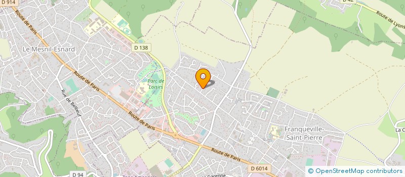 localisation de l'entreprise ENTREPRISE LOEILLET à FRANQUEVILLE-SAINT-PIERRE