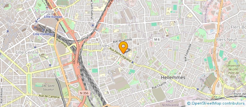 localisation de l'entreprise ENTREPRISE LOLETTO ARNALDO à LILLE