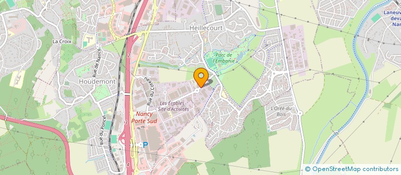 localisation de l'entreprise ENTREPRISE LORRAINE D'AGRICULTURE  HEILLECOURT