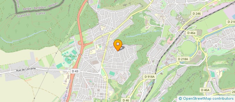 localisation de l'entreprise ENTREPRISE LORRAINE DE SURVEILLANCE à LONGWY