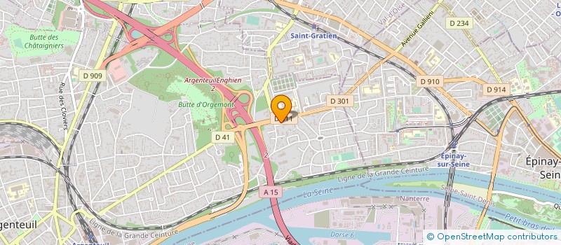 localisation de l'entreprise ENTREPRISE LOUBAT  ARGENTEUIL