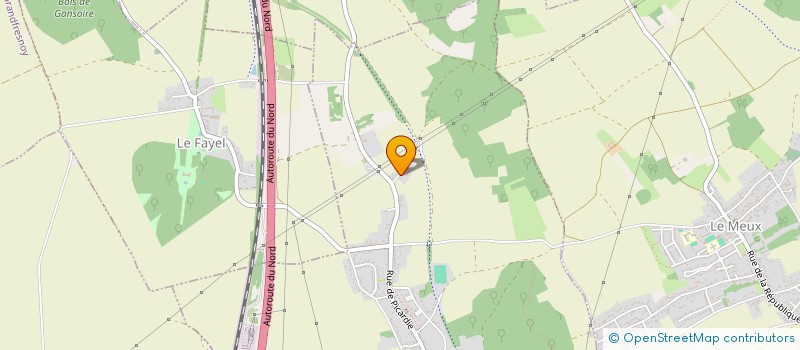 localisation de l'entreprise ENTREPRISE LOUVET  LONGUEIL-SAINTE-MARIE