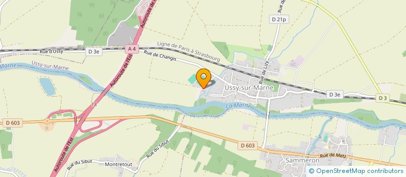 localisation de l'entreprise ENTREPRISE LUCAS  USSY-SUR-MARNE