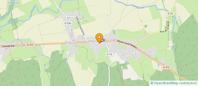 localisation de l'entreprise ENTREPRISE LUSTRE à VILLERS-FARLAY